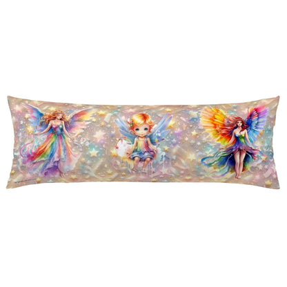 Beautiful Fairies, Long Body Pillow Case