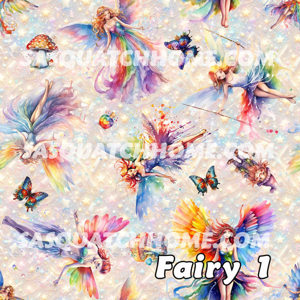 6 Fairy Designs, Waterproof Pet Food Mat