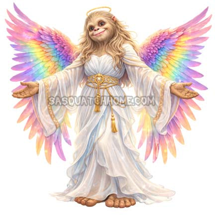 Rainbow Winged Sasquatch