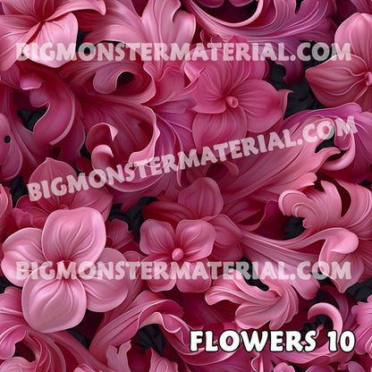 10 Flower Designs, Large Capacity, Oxford Travel, Laptop Bag with USB Charger