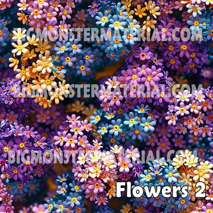 10 Flower Designs, Waterproof Bike Seat Cover