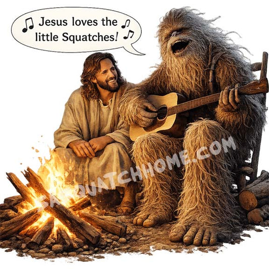 Sasquatch Sings To Jesus Digital Download