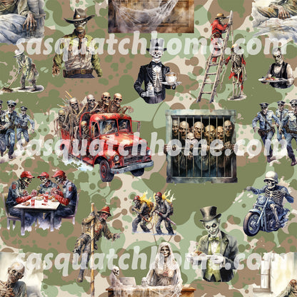 20 Misc Designs,  Car seat covers, Full Set of 3, zombies, smurfs, dragons + more