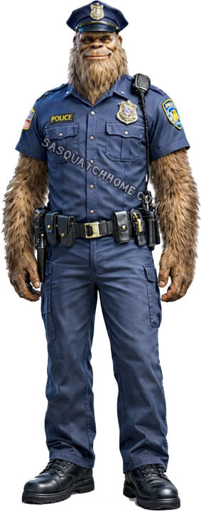 Sasquatch Police Officer Digital Download
