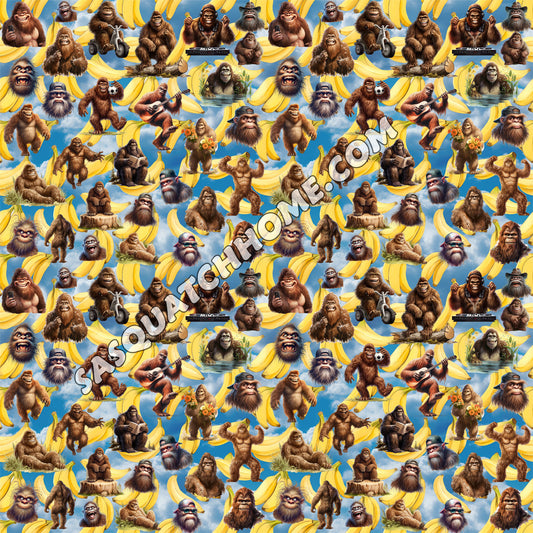 Sasquatch Cotton Fabric 11