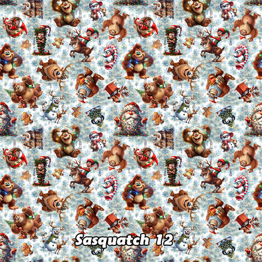 Sasquatch Cotton Fabric 12