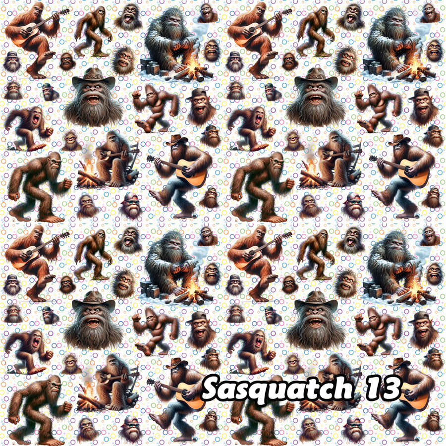 Sasquatch Cotton Fabric 13