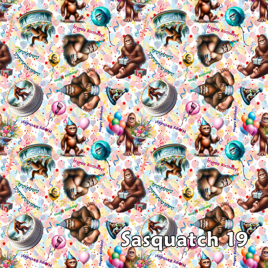 Sasquatch Cotton Fabric 19