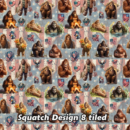 Sasquatch Cotton Fabric 8