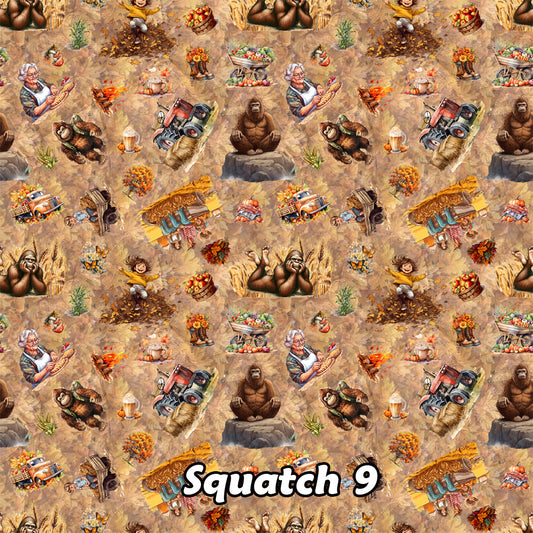 Sasquatch Cotton Fabric 9