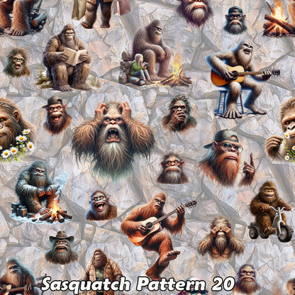 20 Bigfoot, Sasquatch Designs, Children's 2 piece Ruffle Swimsuit, Girl's Bikini -