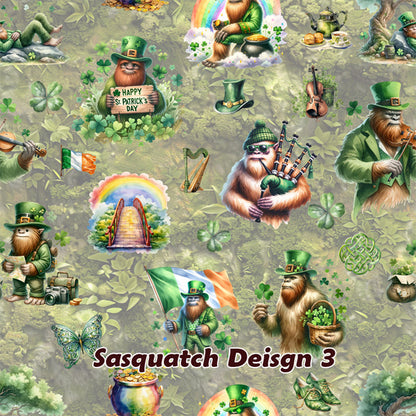 20 Bigfoot / Sasquatch Designs, Set of 2 Front Auto Seat Cover