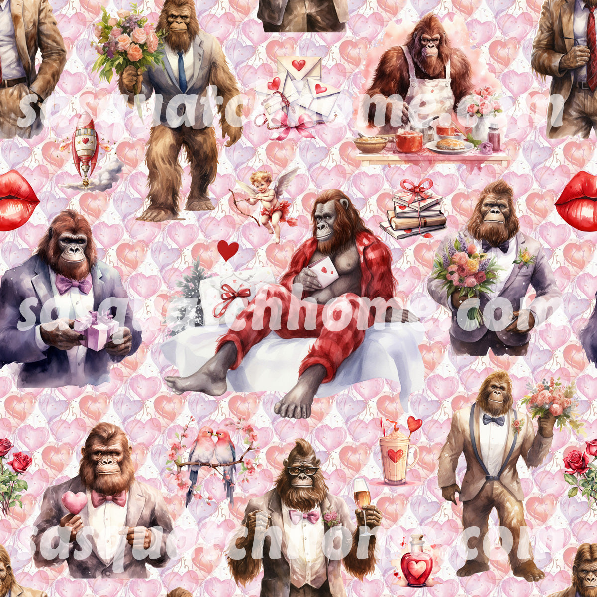 "Squatching Around" Bigfoot, Sasquatch Umbrellas -UV Protection, Water Wicking Parasol