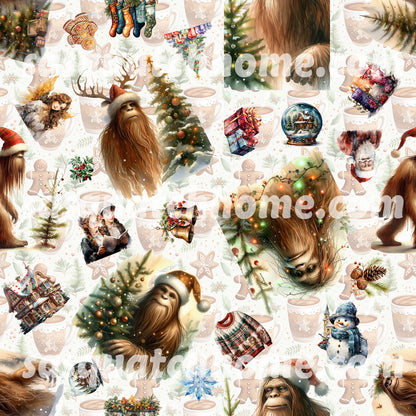 "Squatching Around" Bigfoot, Sasquatch Umbrellas -UV Protection, Water Wicking Parasol