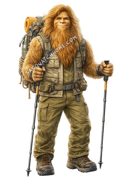 Sasquatch Hiker 1 Digital Download
