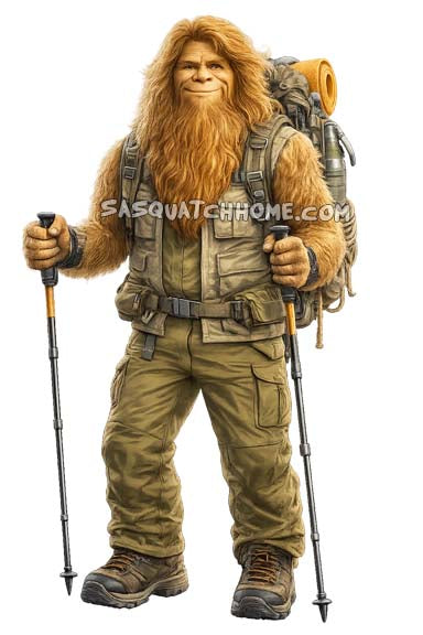 Sasquatch Hiker 1 Digital Download