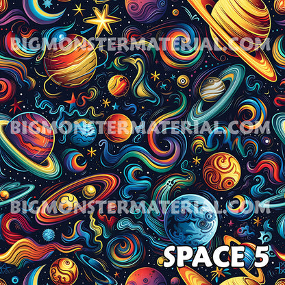 12 Galaxy / Outer Space Designs, Leather Shoulder Bag / Purse