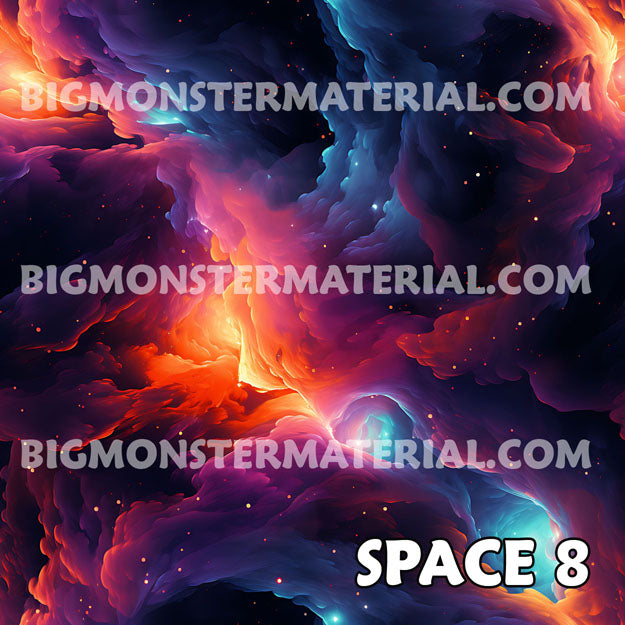 12 Galaxy Space Designs, Wireless Charging Gaming Mouse Pads / Mat With Lights - 2 Sizes