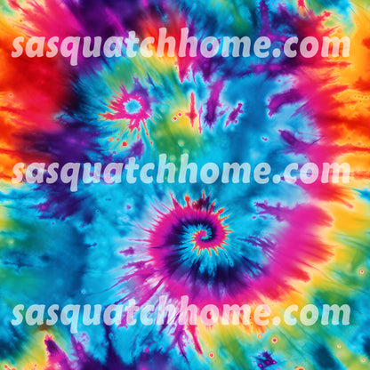 19 Tie Dye Designs, Full Set Car Seat Covers