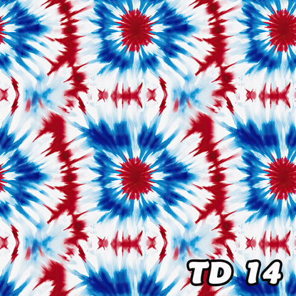 19 Tie Dye Designs, Large Capacity, Oxford Travel, Laptop Bag with USB Charger