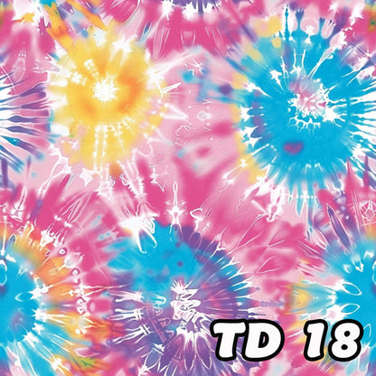 19 Tie Dye Designs, Bucket-Shaped Car Trash Bag