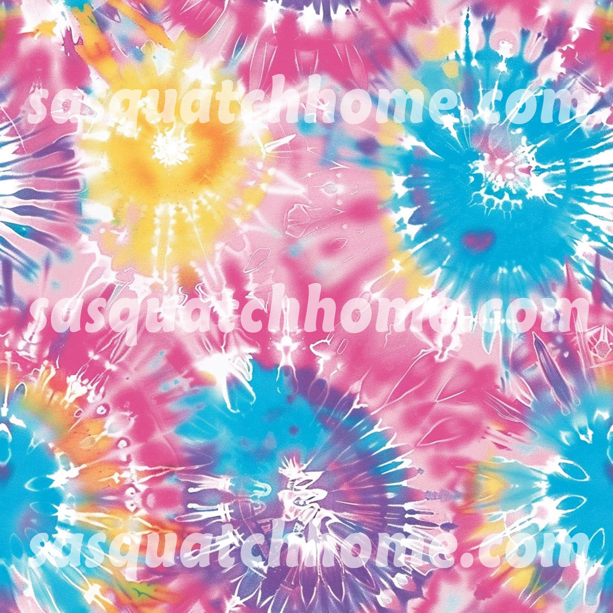 19 Tie Dye Designs, Full Set Car Seat Covers
