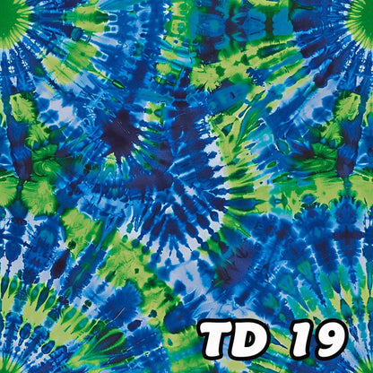 19 Tie Dye Designs, Large Capacity, Oxford Travel, Laptop Bag with USB Charger