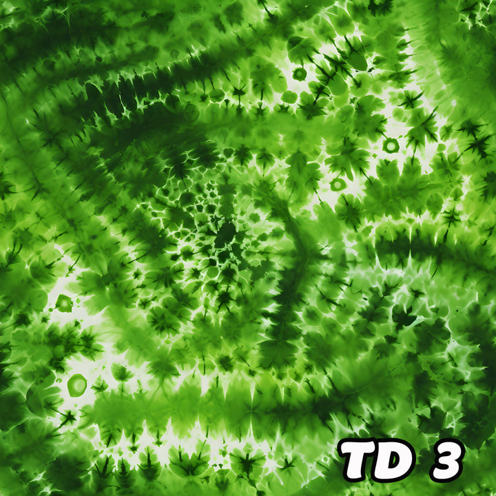 19 Tie Dye Designs, Leather Shoulder Bag / Purse