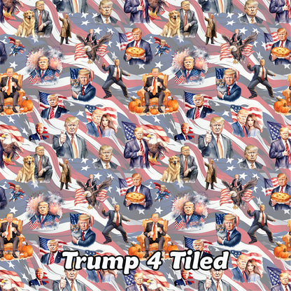 Donald Trump Cotton Fabric 4