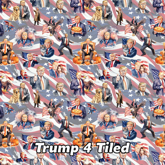 Donald Trump Cotton Fabric 4