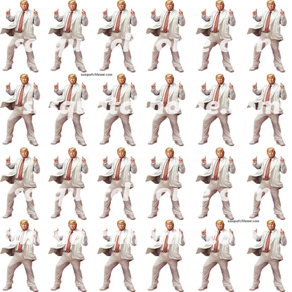 20 Donald Trump Designs, Square Table Lamp with USB Ports, Charger