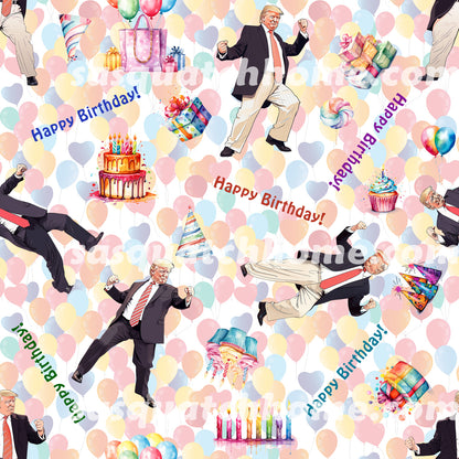 20 Donald Trump Designs, Square Table Lamp with USB Ports, Charger