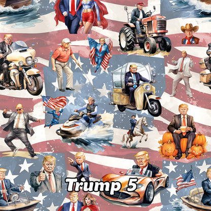 20 Donald Trump Designs, 4 Piece Bathroom Set - 4 Sizes